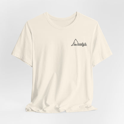 Double Think #3 Alternate Chest Logo T Shirt