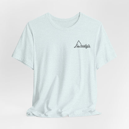Double Think #3 Alternate Chest Logo T Shirt