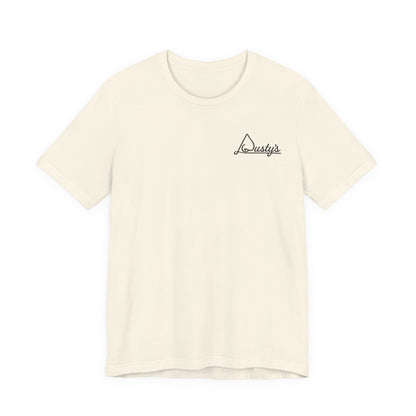Double Think #3 Alternate Chest Logo T Shirt
